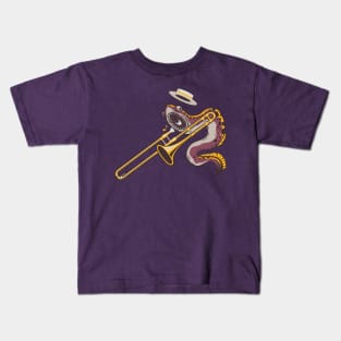 Funky Dixie Lamprey Character Kids T-Shirt